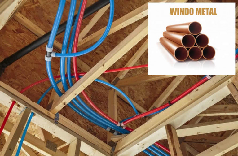 How to Replace Copper Pipes Using PEX Brass Tubes, Copper Pipes